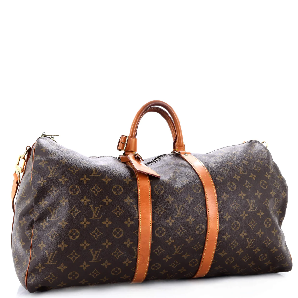 Keepall Bandouliere Bag Monogram Canvas 55 - Deep Luxury