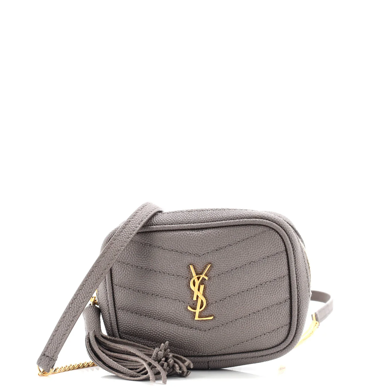 Lou Camera Bag Matelasse Chevron Leather Baby - Deep Luxury