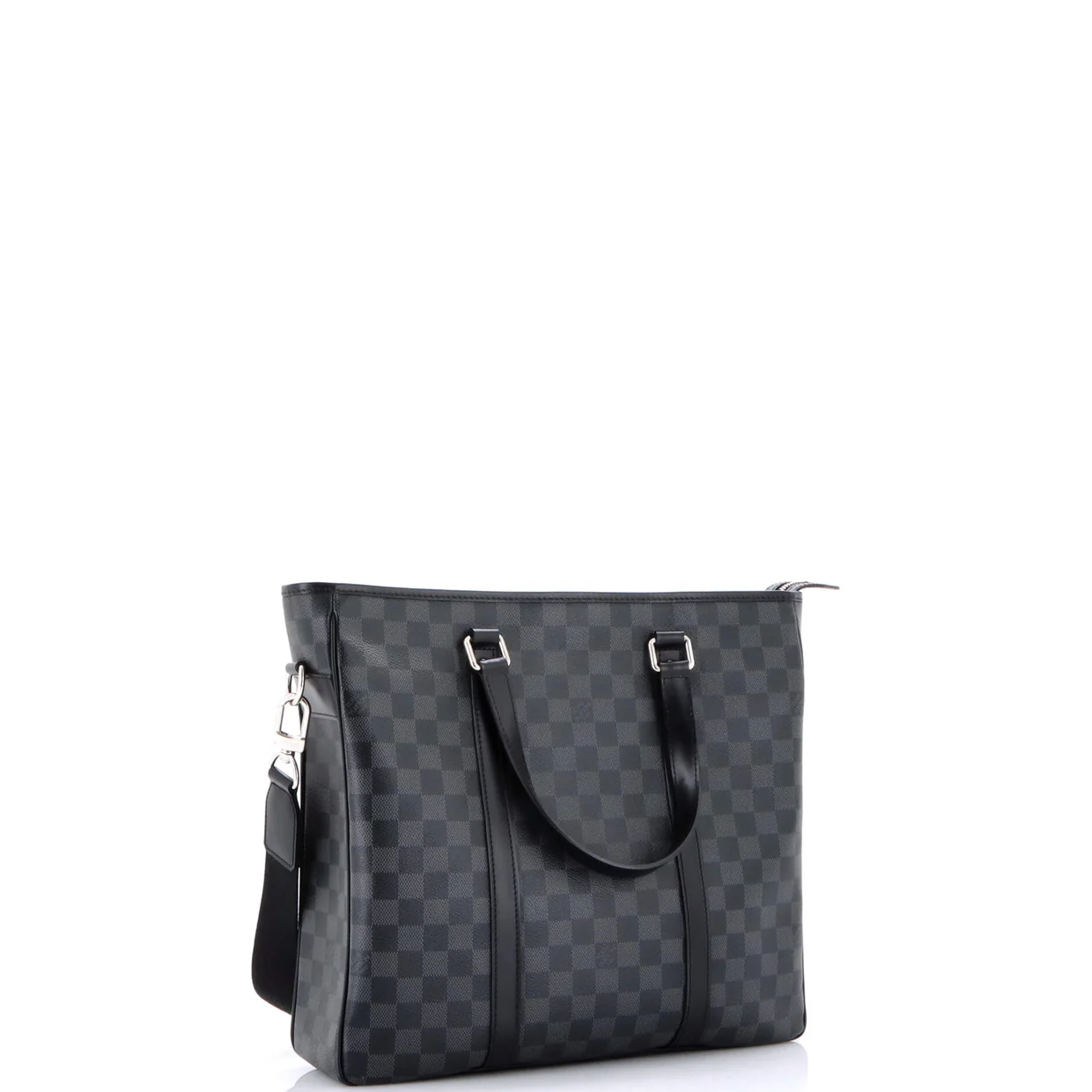 Tadao Handbag Damier Graphite PM - Deep Luxury