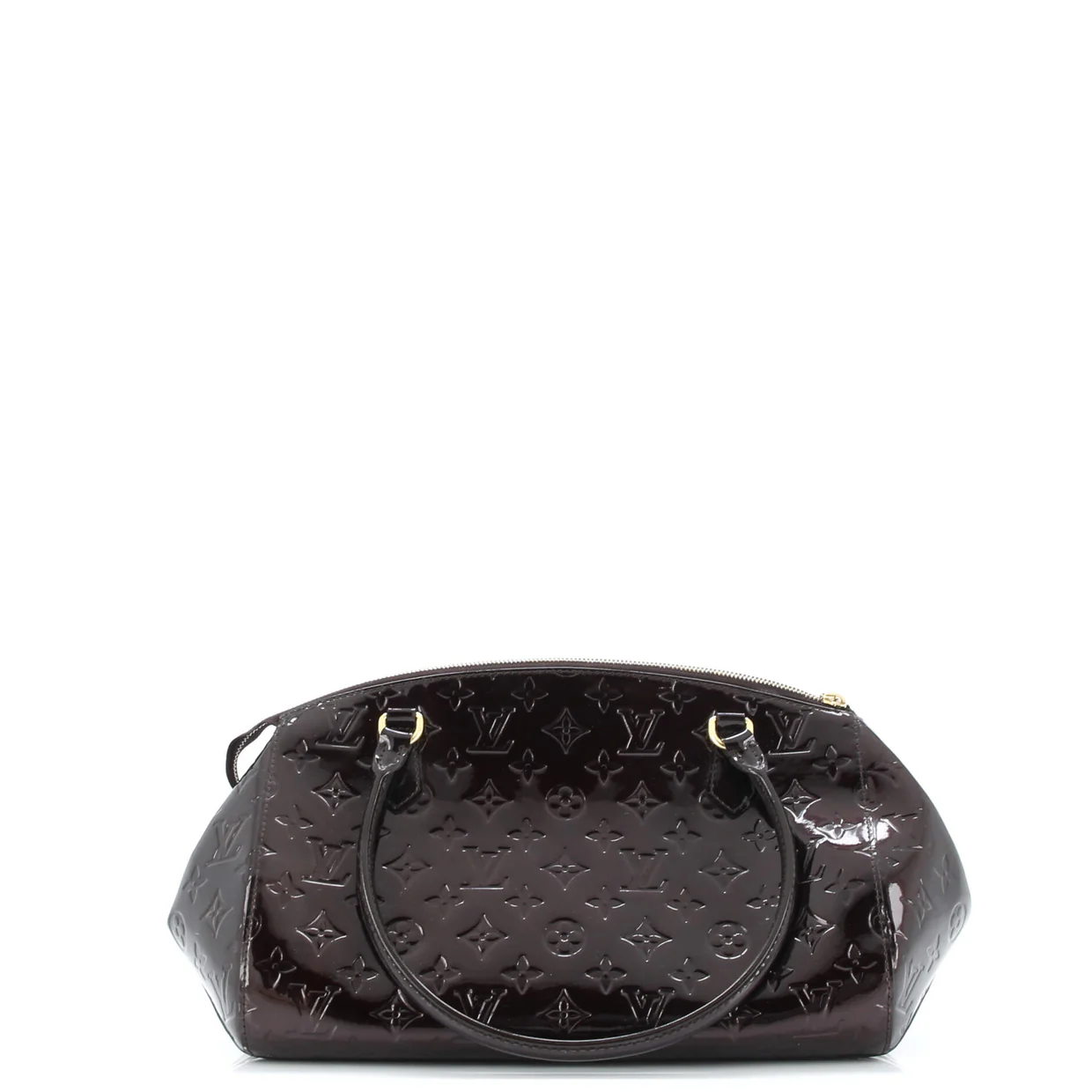 Sherwood Handbag Monogram Vernis GM - Deep Luxury