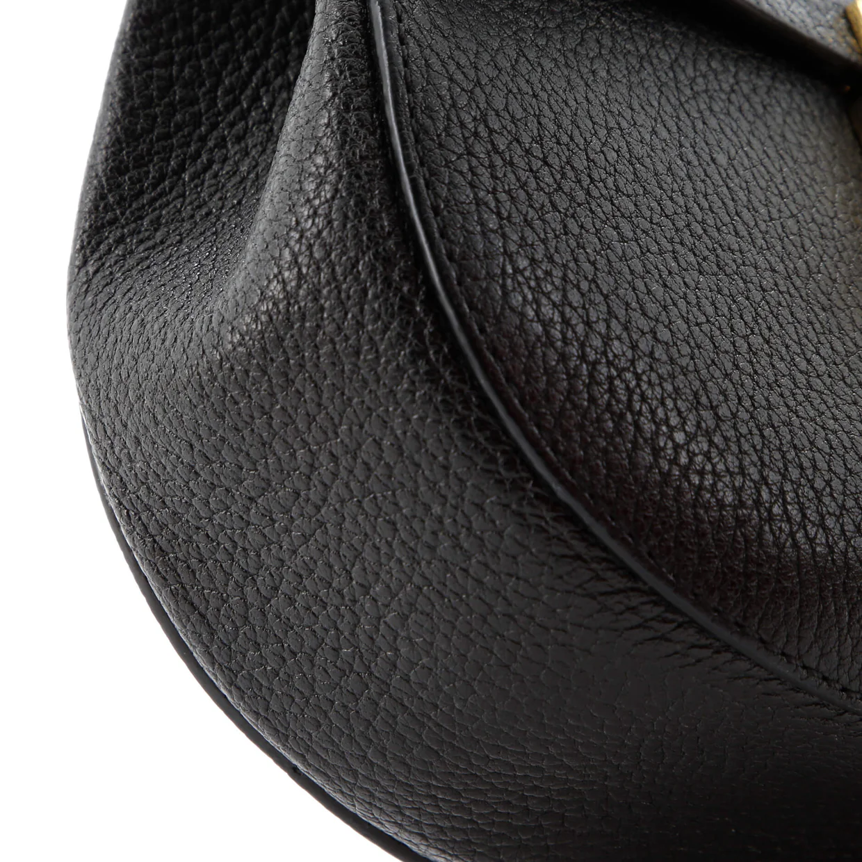 Drew Crossbody Bag Leather Mini - Deep Luxury