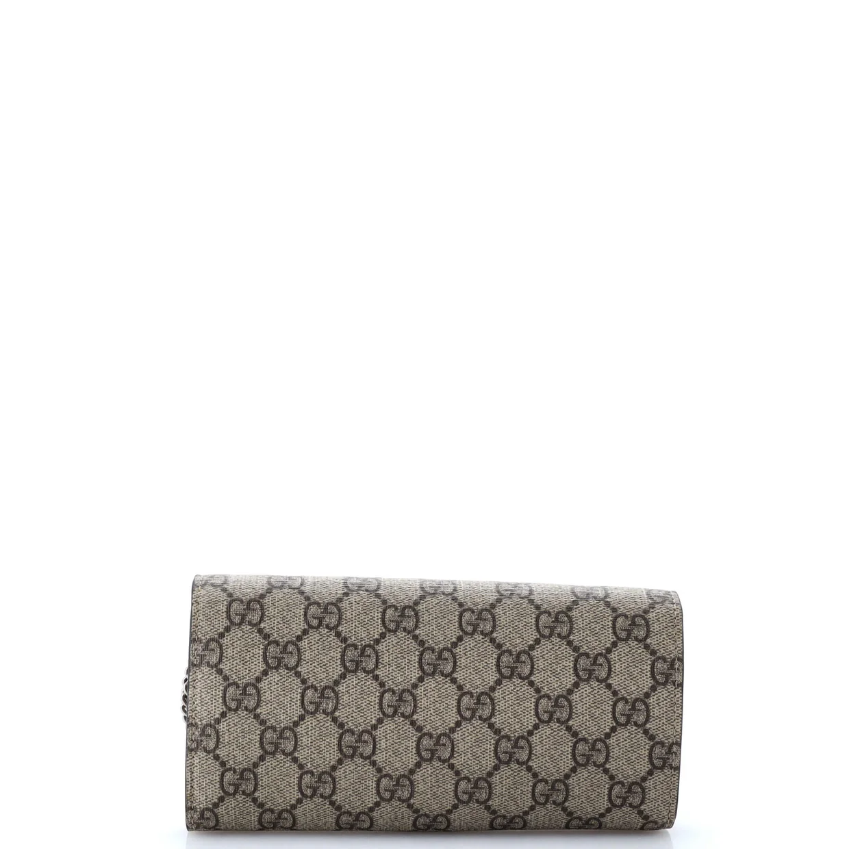 Dionysus Chain Wallet GG Coated Canvas Long - Deep Luxury