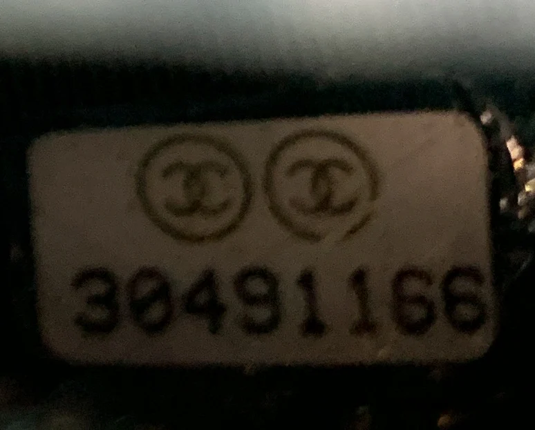 Round Clutch with Chain Quilted Lambskin Mini - Deep Luxury