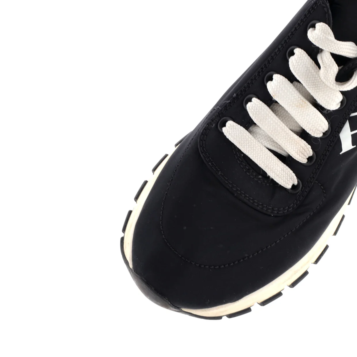 Women's Logo Low-Top Sneakers Printed Nylon - Deep Luxury