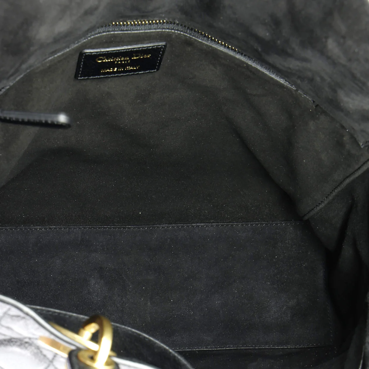 Supple Lady Dior Bag Cannage Quilt Leather Large - Deep Luxury