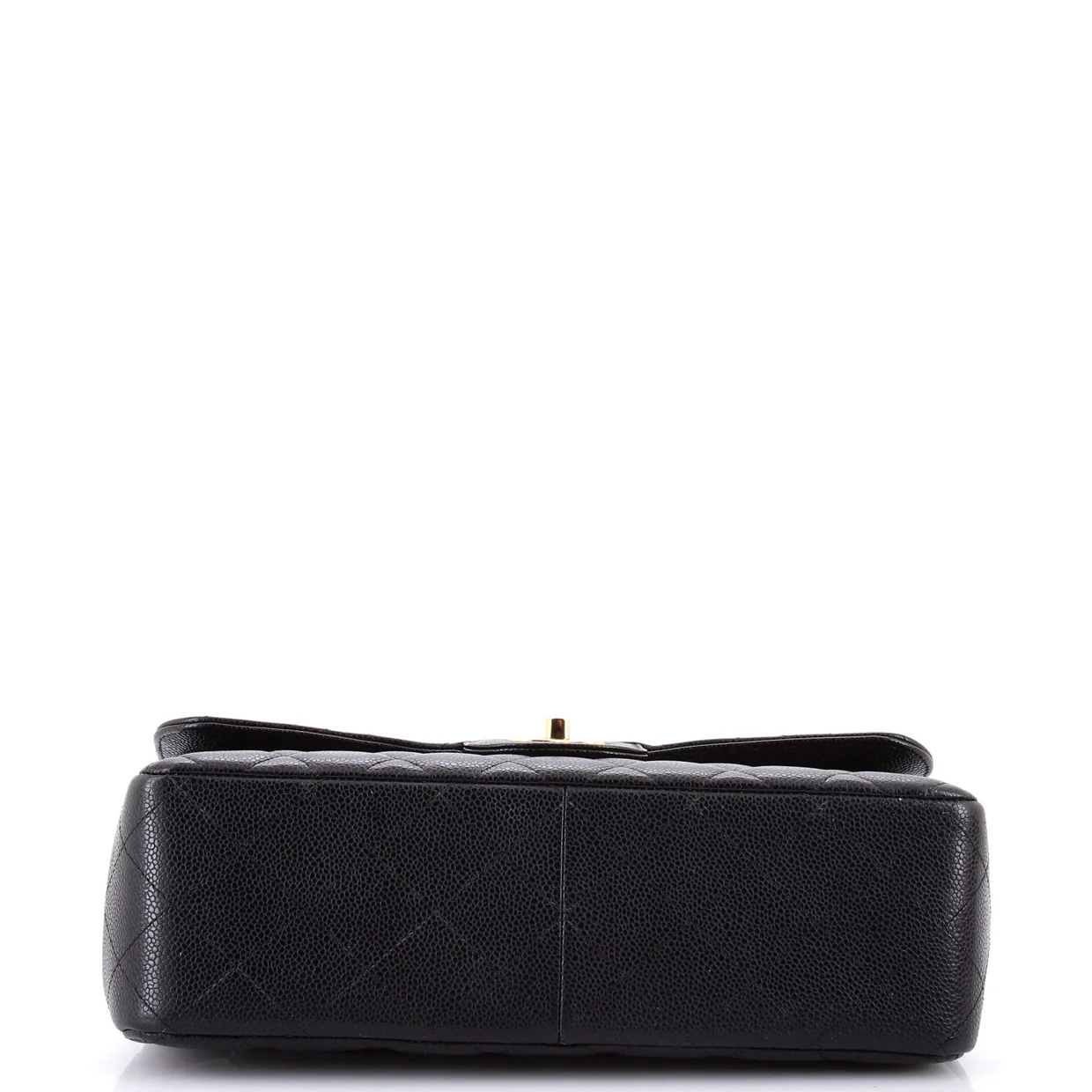 Classic Double Flap Bag Quilted Caviar Jumbo - Deep Luxury