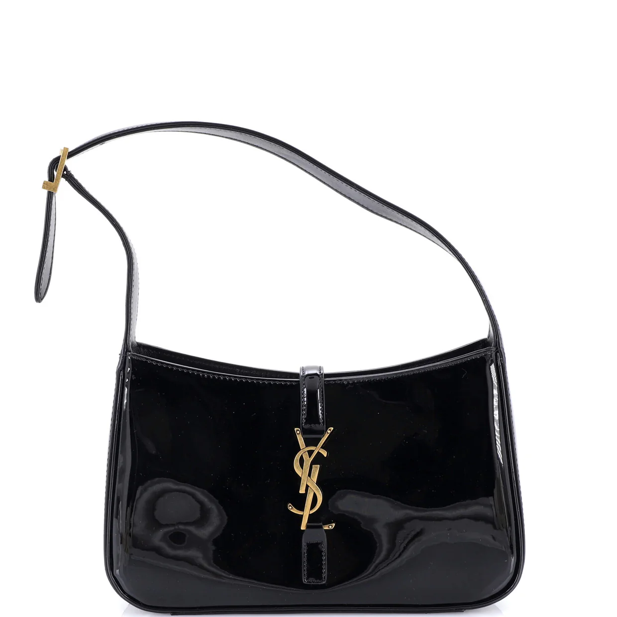 Le 5 a 7 Hobo Patent Small - Deep Luxury