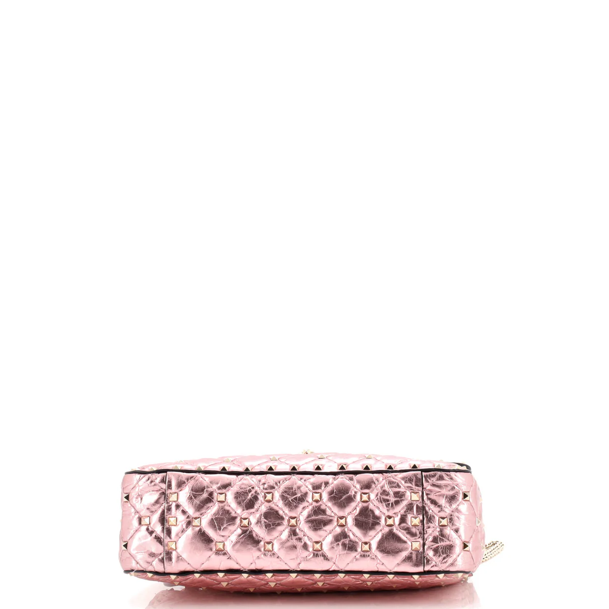 Rockstud Spike Flap Bag Quilted Leather Medium - Deep Luxury