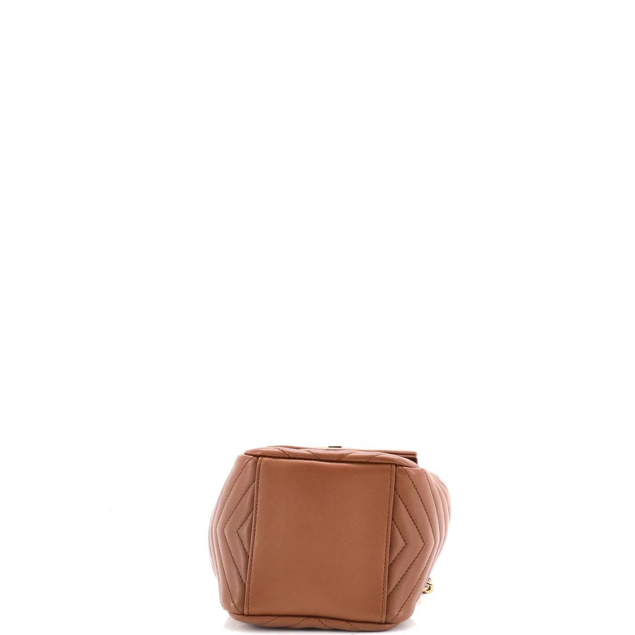 Joe Bucket Bag Matelasse Chevron Leather Mini - Deep Luxury