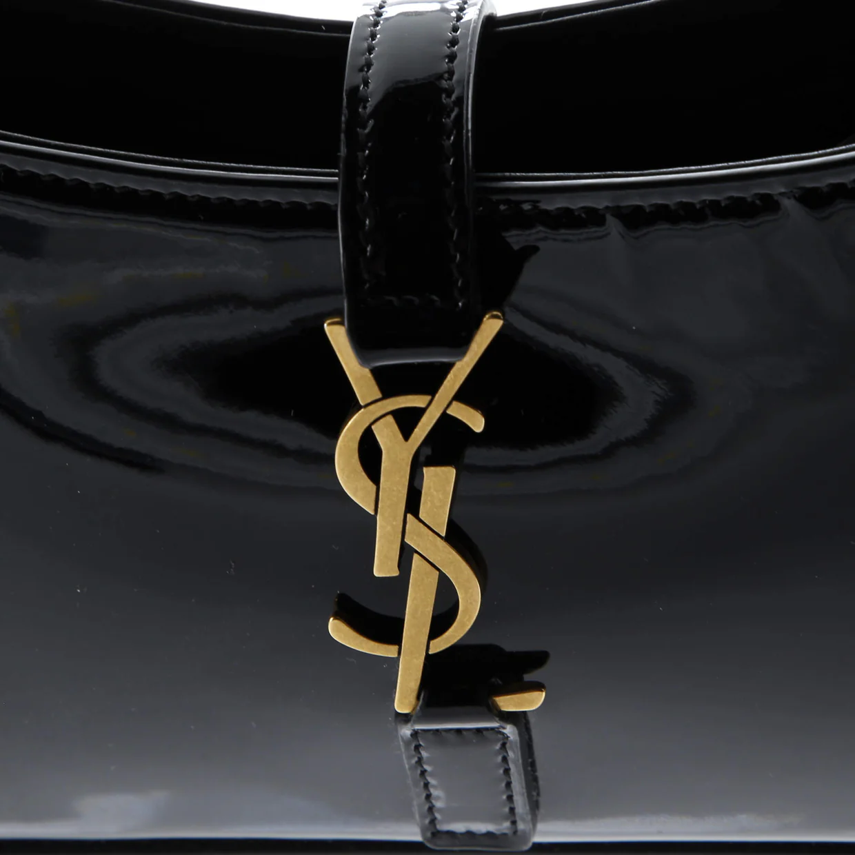 Le 5 a 7 Hobo Patent Mini - Deep Luxury