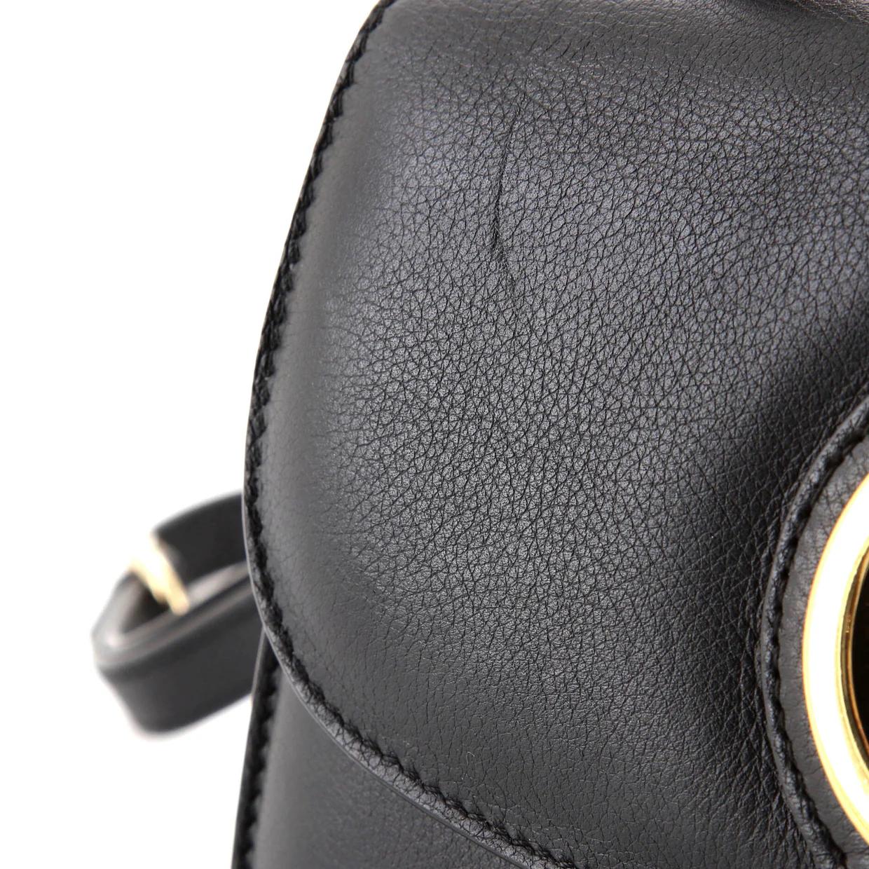 Blondie NM Chain Top Handle Bag Leather Small - Deep Luxury