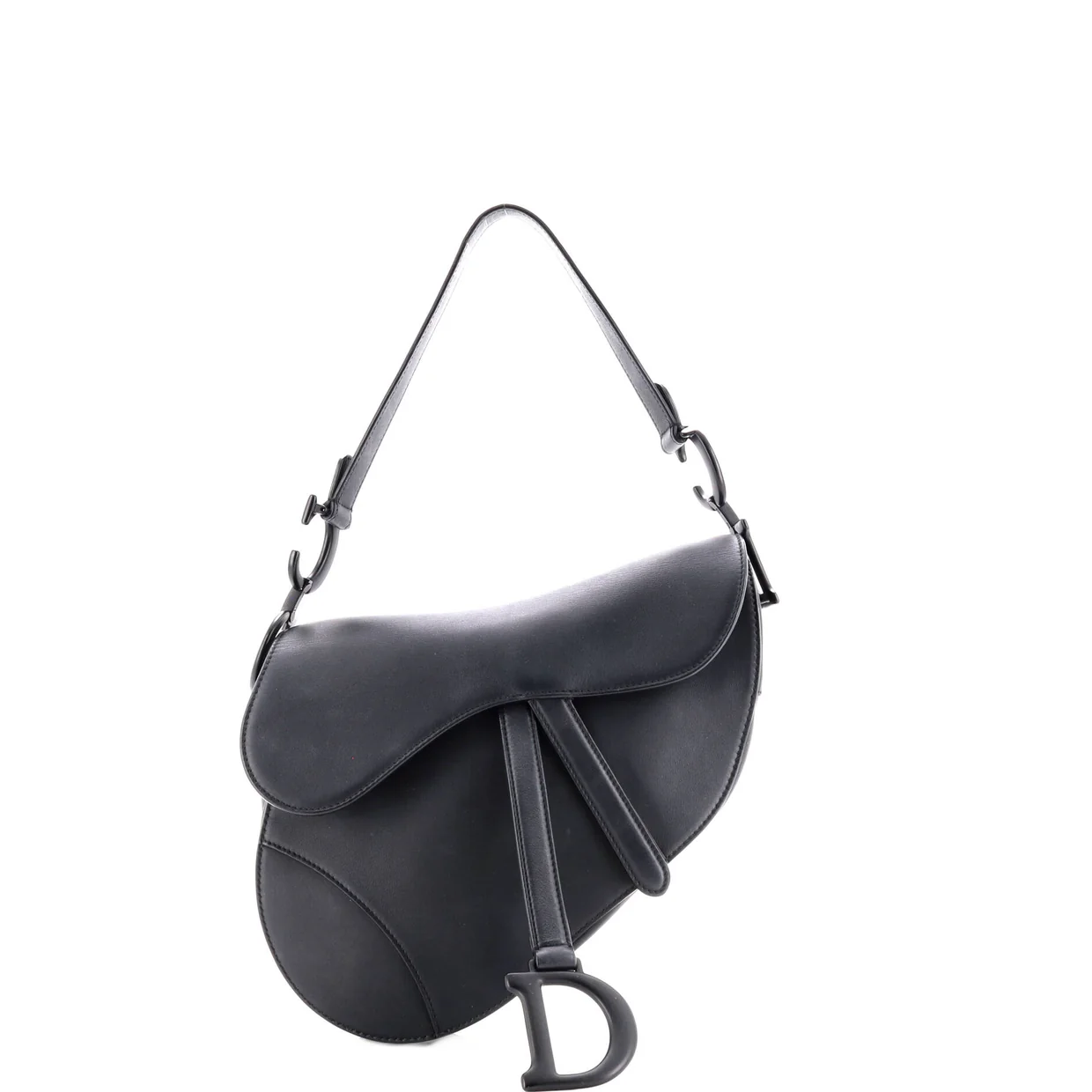 Ultra Matte Saddle Handbag Leather Medium - Deep Luxury