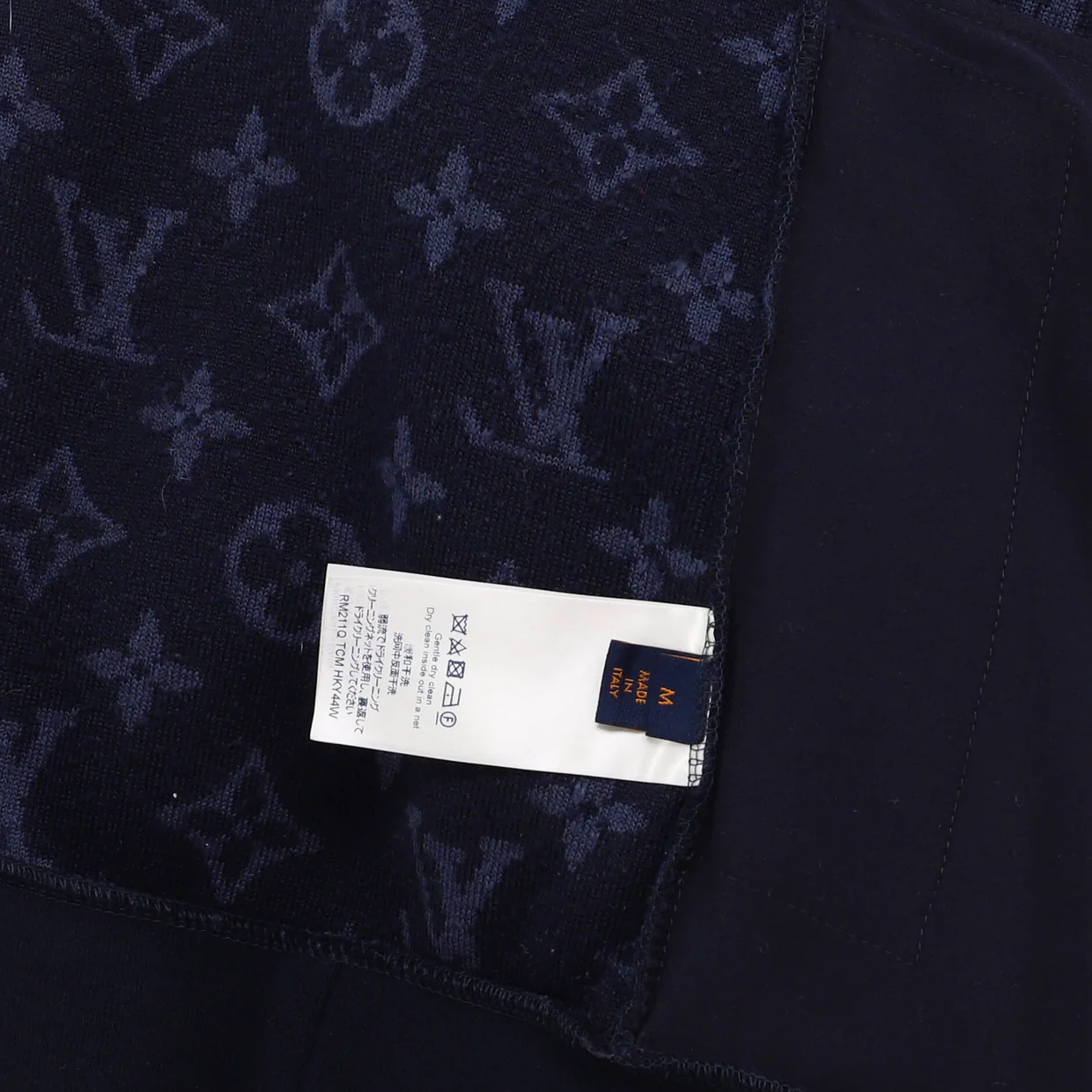 Men's Teddy Zip Jacket Monogram Polyester Fleece - Deep Luxury