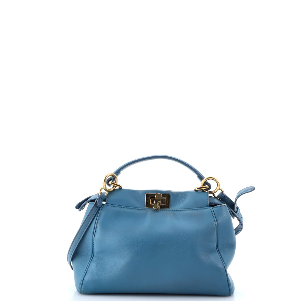 Peekaboo Bag Leather Mini - Deep Luxury