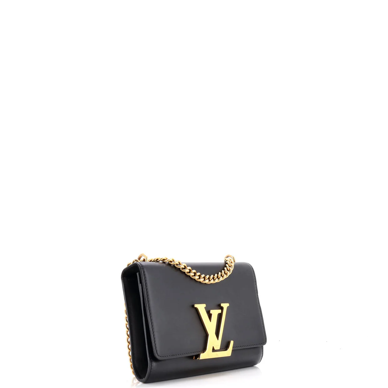 Chain Louise Clutch Leather MM - Deep Luxury