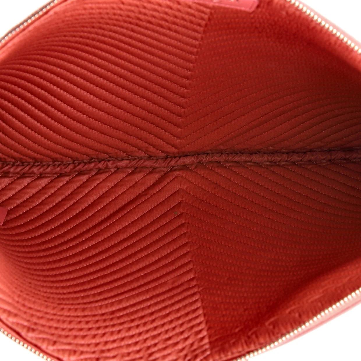 Boy O Case Clutch Chevron Lambskin Large - Deep Luxury