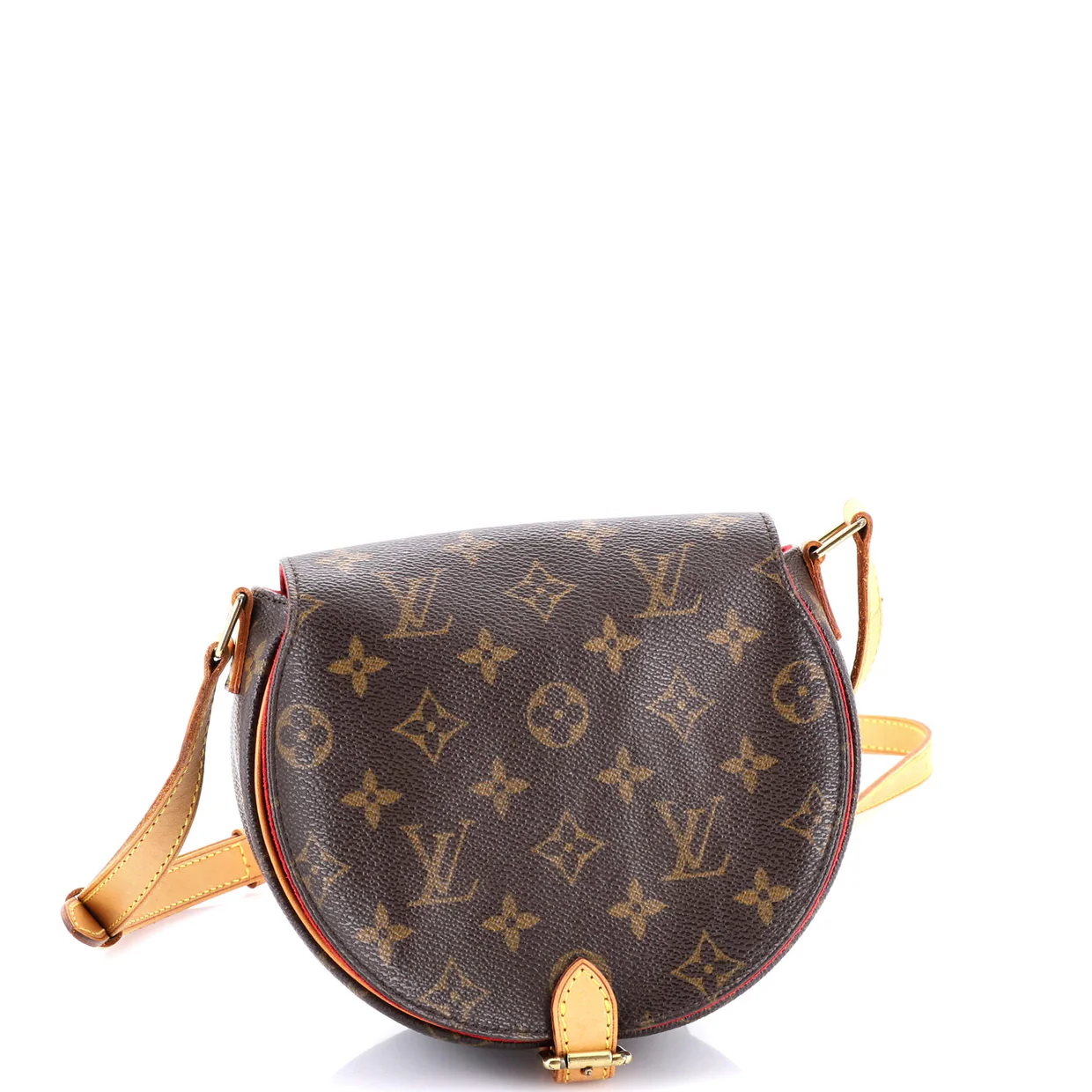 Tambourine Handbag Monogram Canvas - Deep Luxury