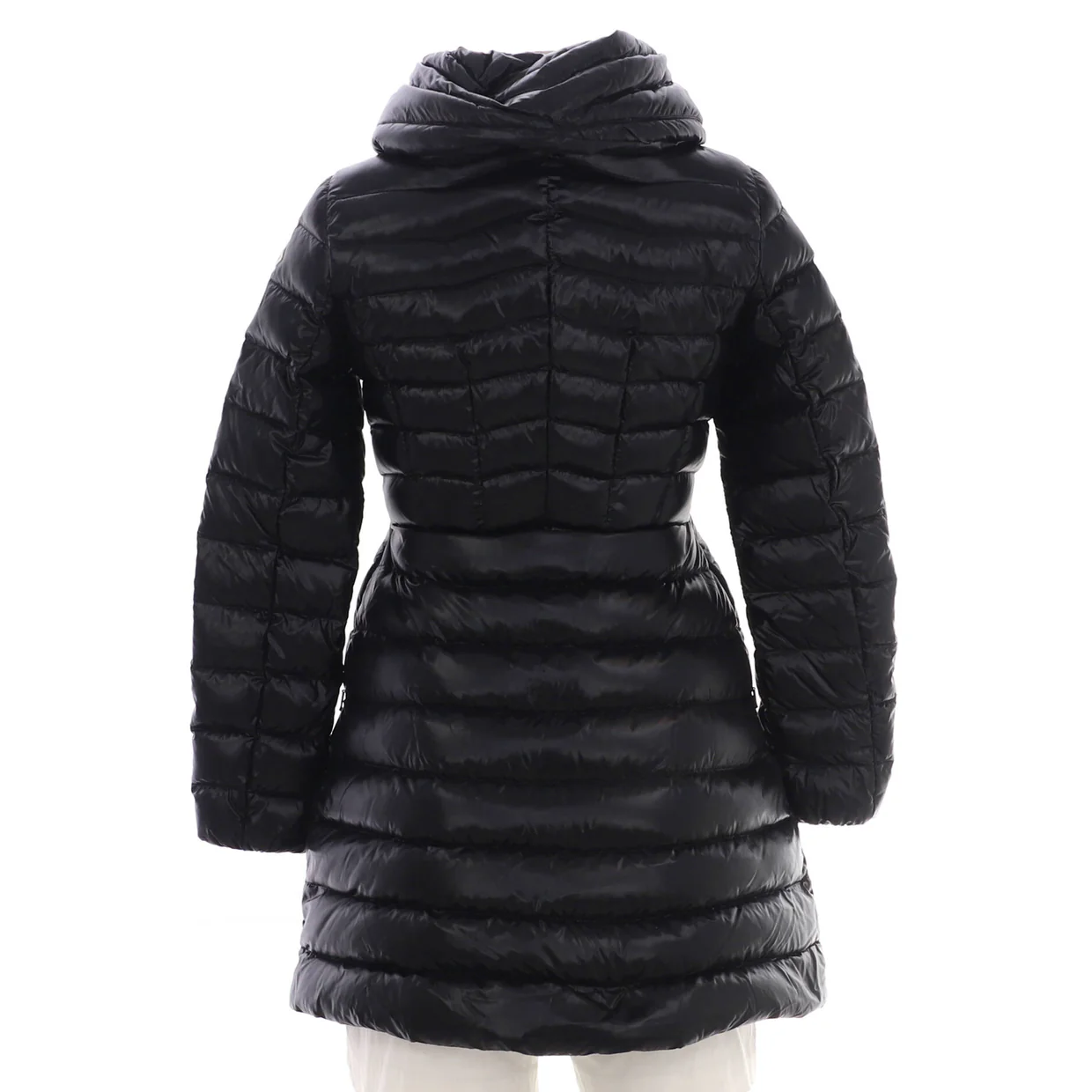 Women's Faucon Hooded Puffer Coat Quilted Polyamide with Down - Deep Luxury