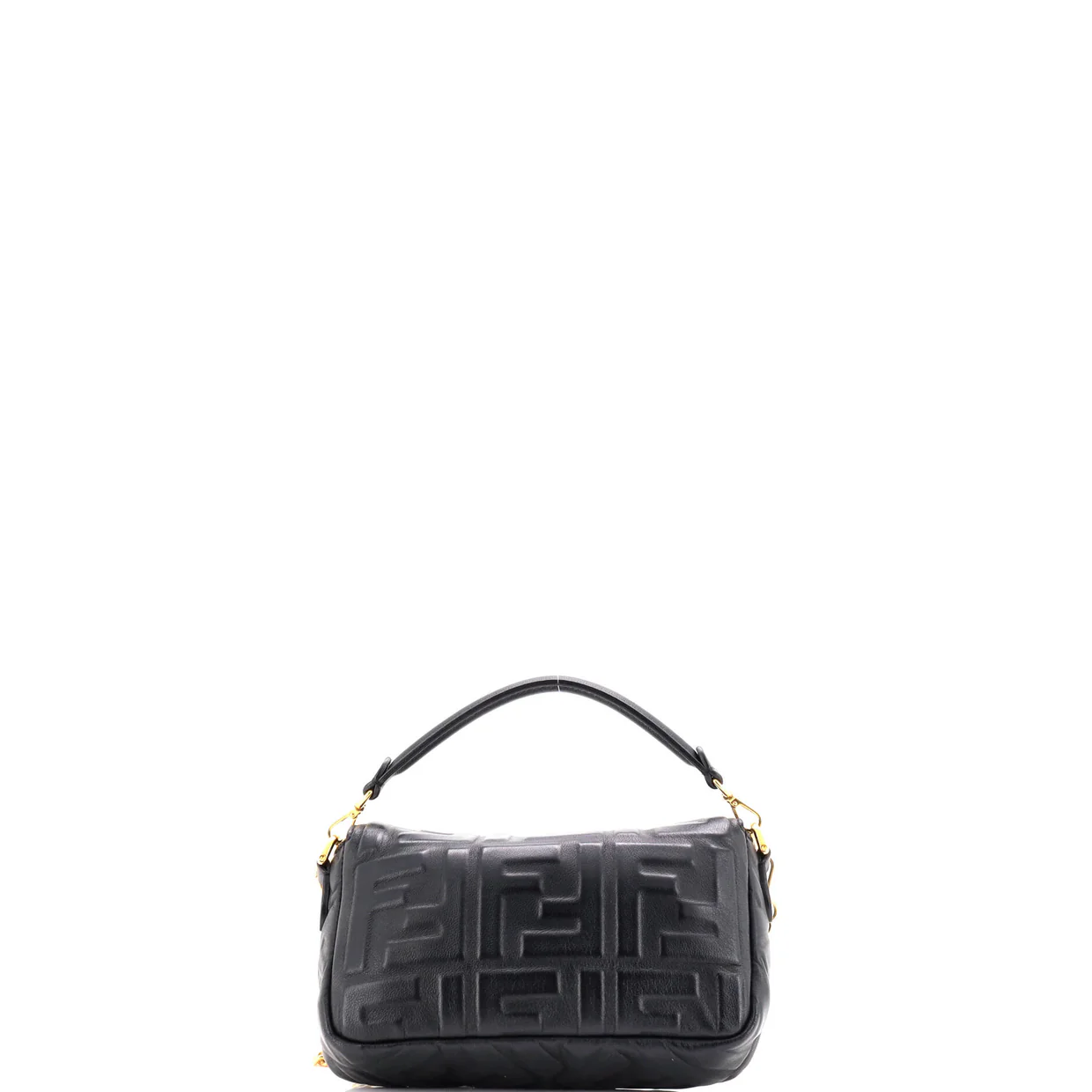 Baguette NM Bag Zucca Embossed Leather Mini - Deep Luxury