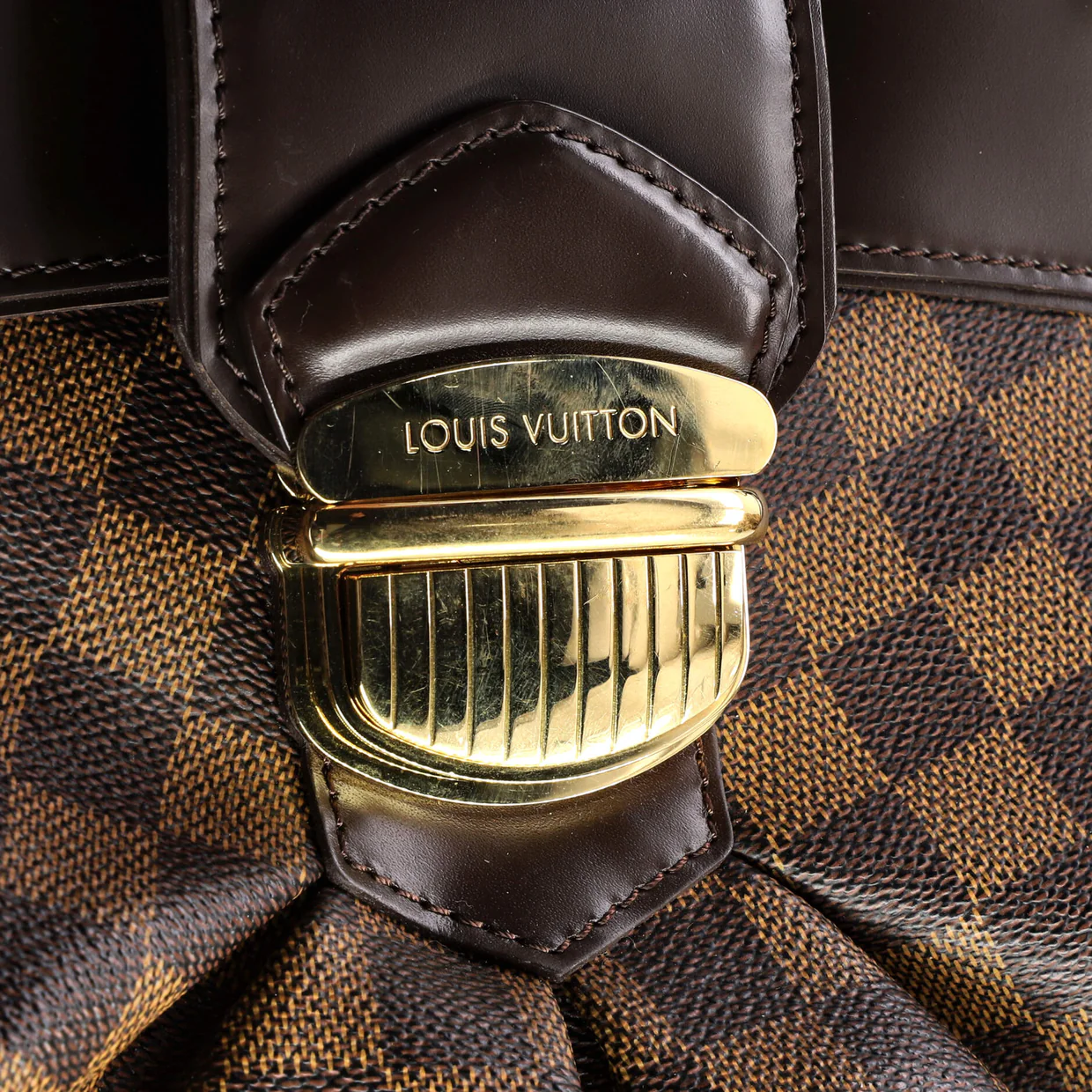 Sistina Handbag Damier GM - Deep Luxury