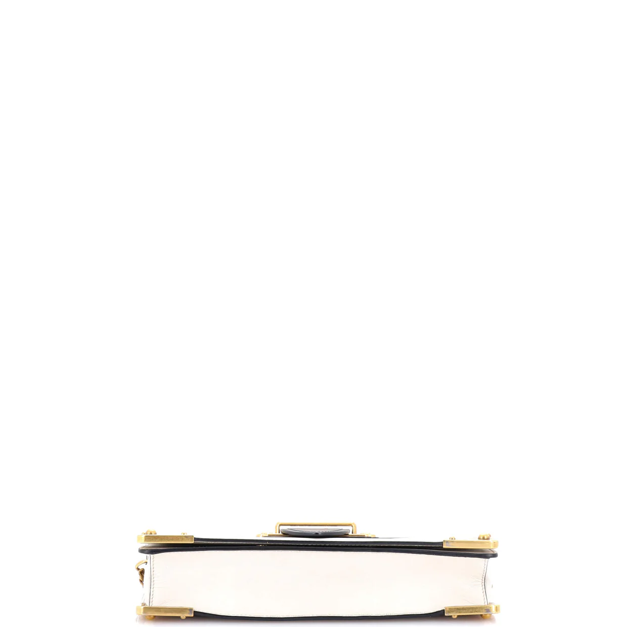 Cahier Chain Clutch City Calf and Saffiano - Deep Luxury