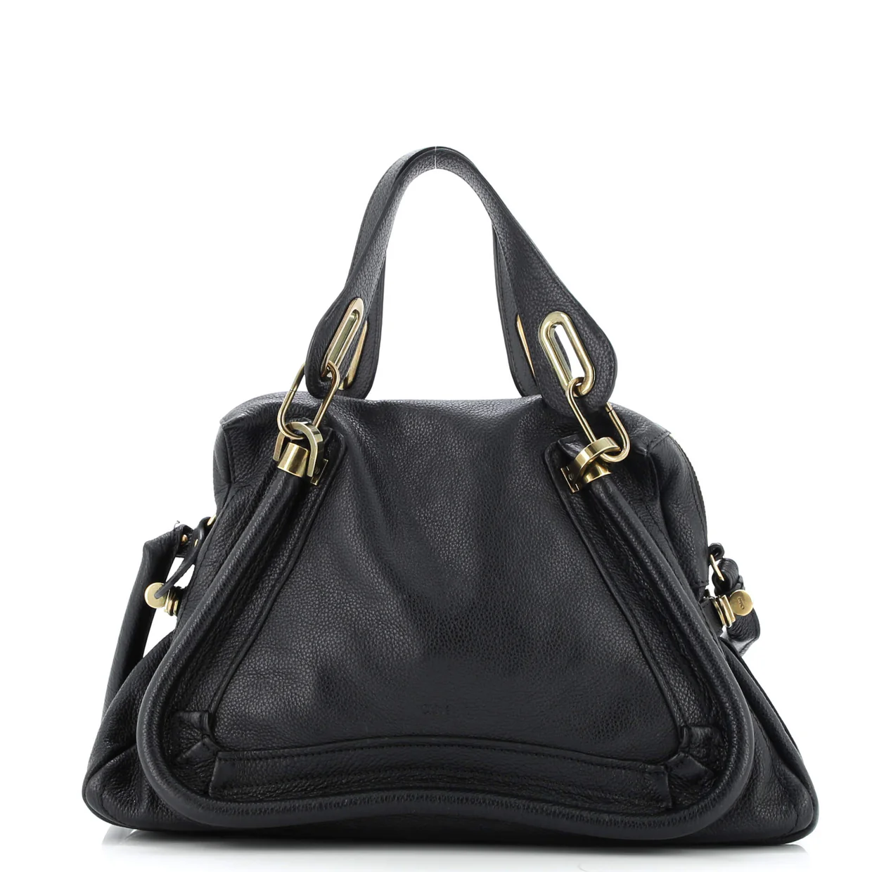 Paraty Top Handle Bag Leather Medium - Deep Luxury