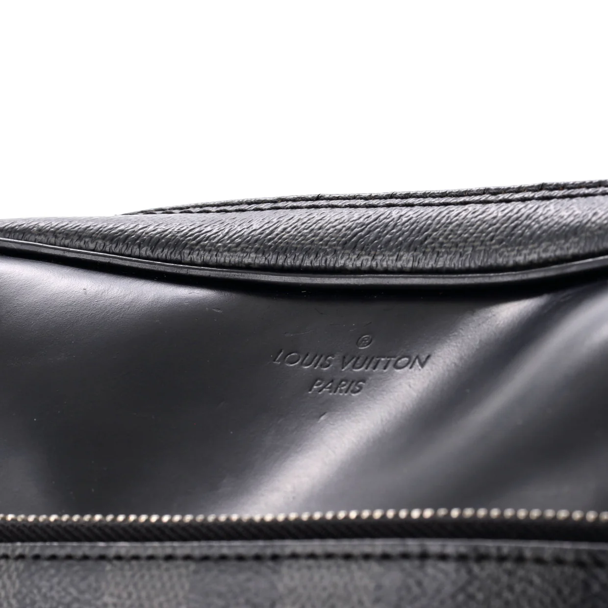 Dayton Reporter Bag Damier Graphite PM - Deep Luxury