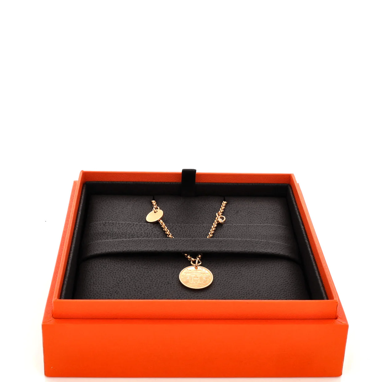 Ex-Libris Bracelet 18K Rose Gold with Diamond Small - Deep Luxury