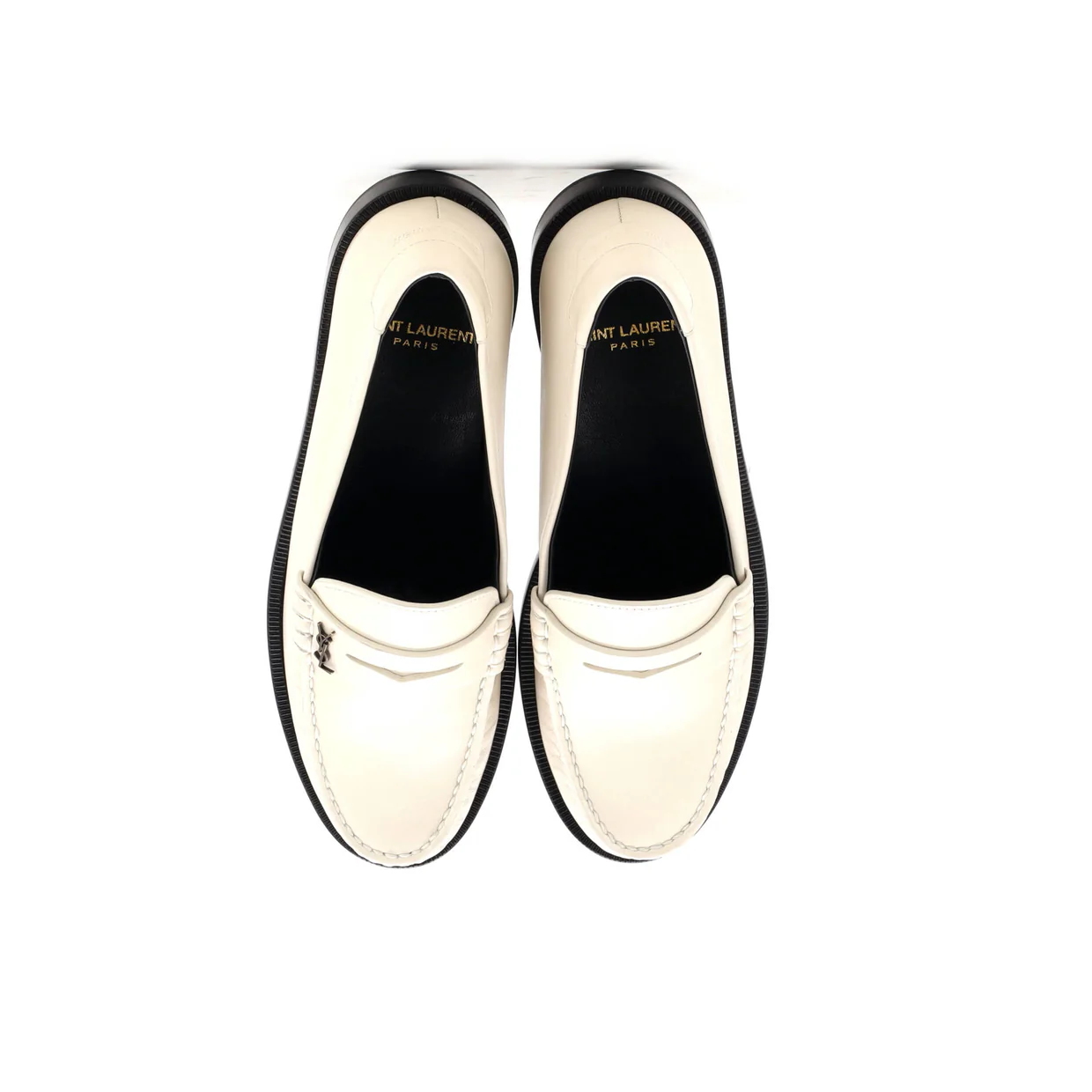 Women's Le Monogram Penny Loafers Leather - Deep Luxury