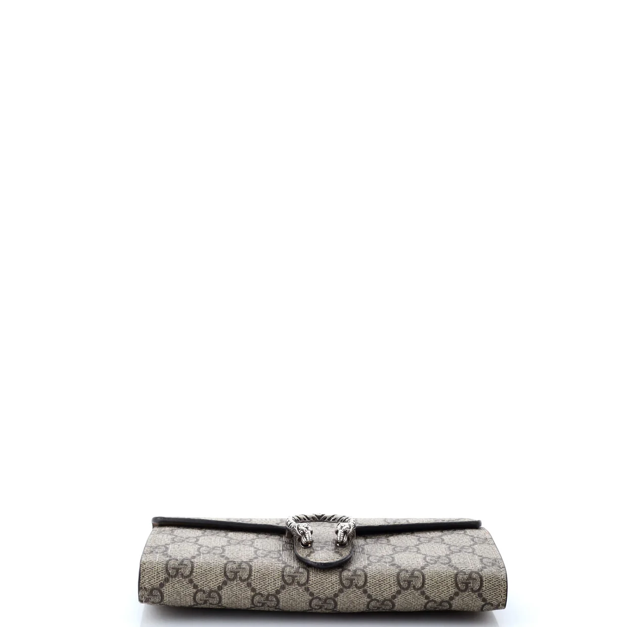 Dionysus Chain Wallet GG Coated Canvas Long - Deep Luxury