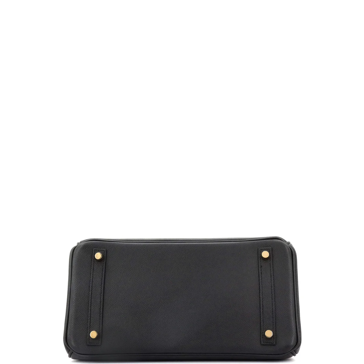 Birkin Handbag Noir Epsom with Gold Hardware 30 - Deep Luxury