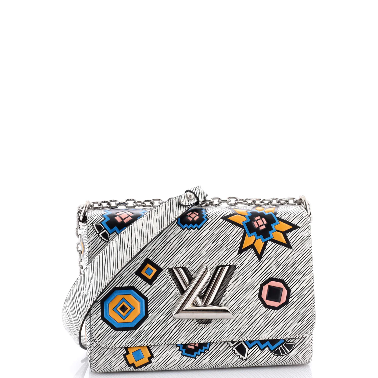 Twist Handbag Limited Edition Azteque Epi Leather MM - Deep Luxury