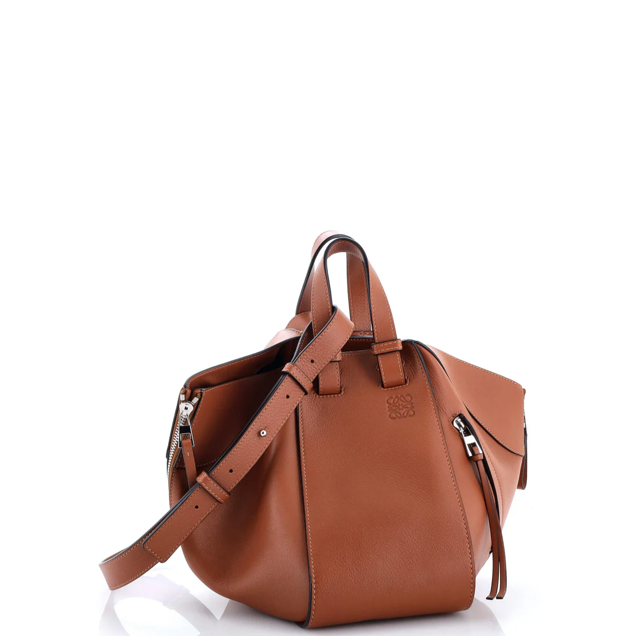 Hammock Bag Leather Small - Deep Luxury