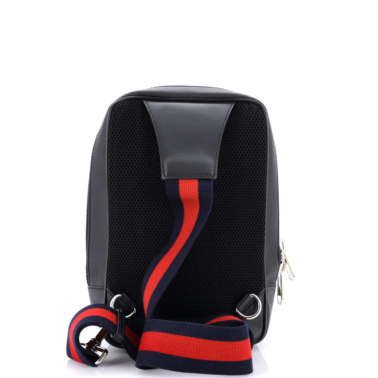 Soft Zip Sling Bag GG Coated Canvas Small - Deep Luxury