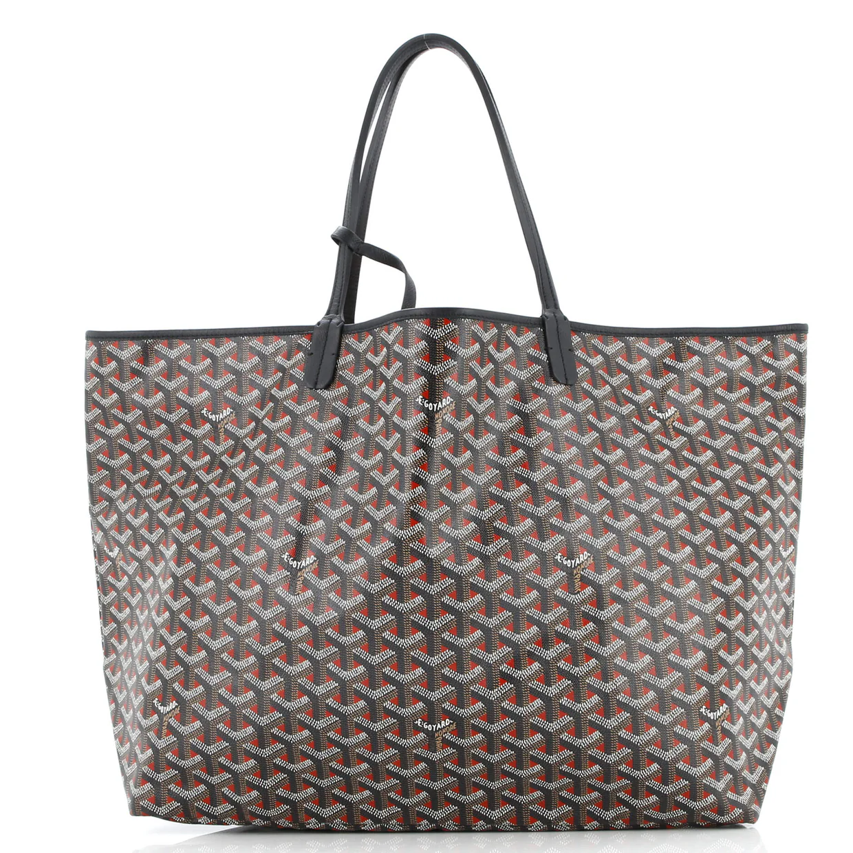 Saint Louis Tote Claire Voie Coated Canvas GM - Deep Luxury