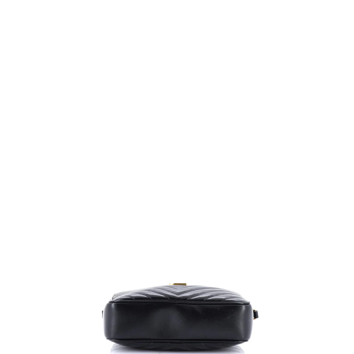 Lou Camera Bag Matelasse Chevron Leather Small - Deep Luxury