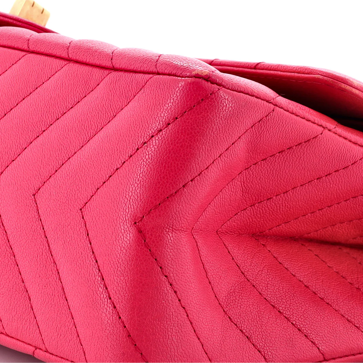 Reissue 2.55 Flap Bag Chevron Aged Calfskin 226 - Deep Luxury