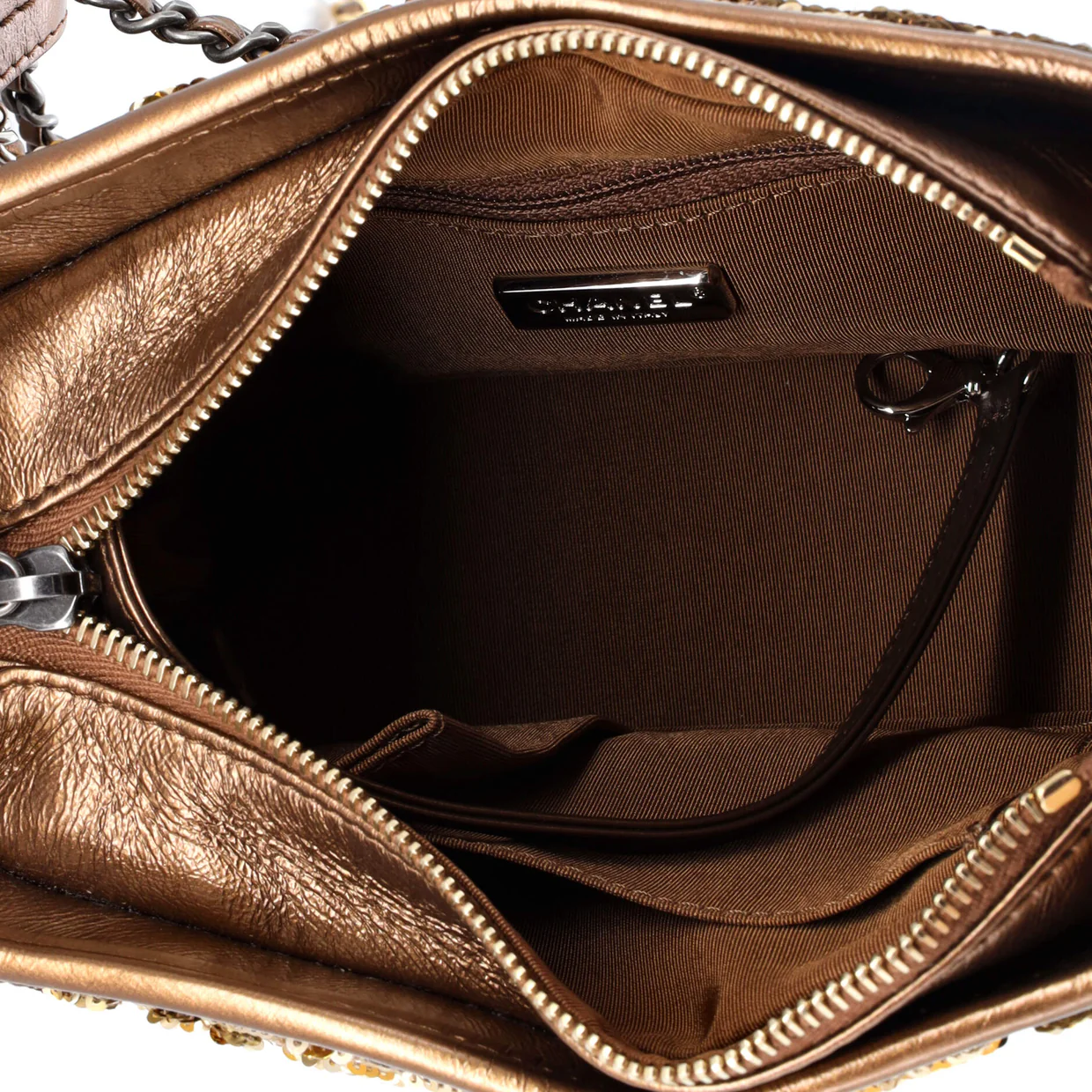 Gabrielle Hobo Sequins Small - Deep Luxury