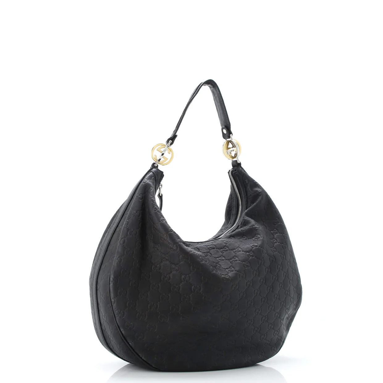 Twins Hobo Guccissima Leather Large - Deep Luxury