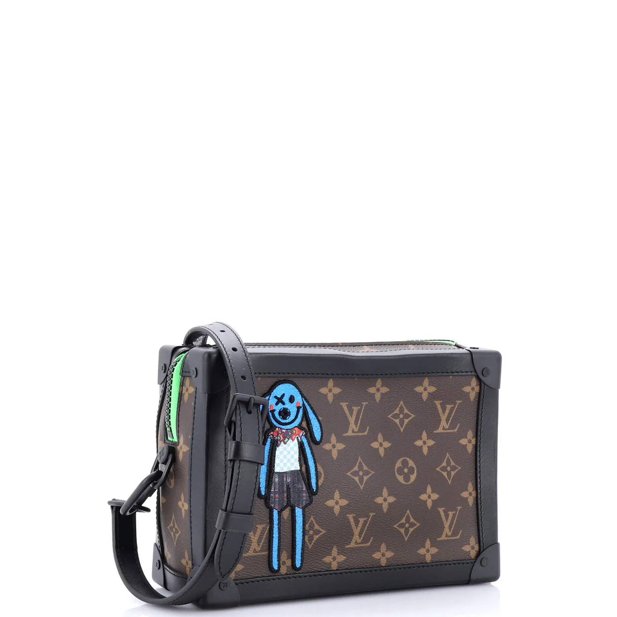 Soft Trunk Bag Monogram Canvas with LV Friends Patch - Deep Luxury