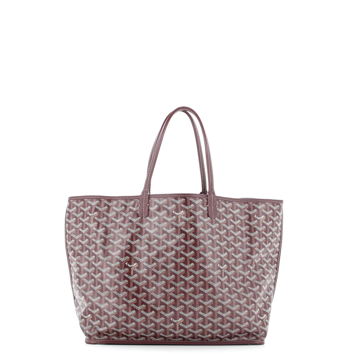 Anjou Reversible Tote Coated Canvas PM - Deep Luxury