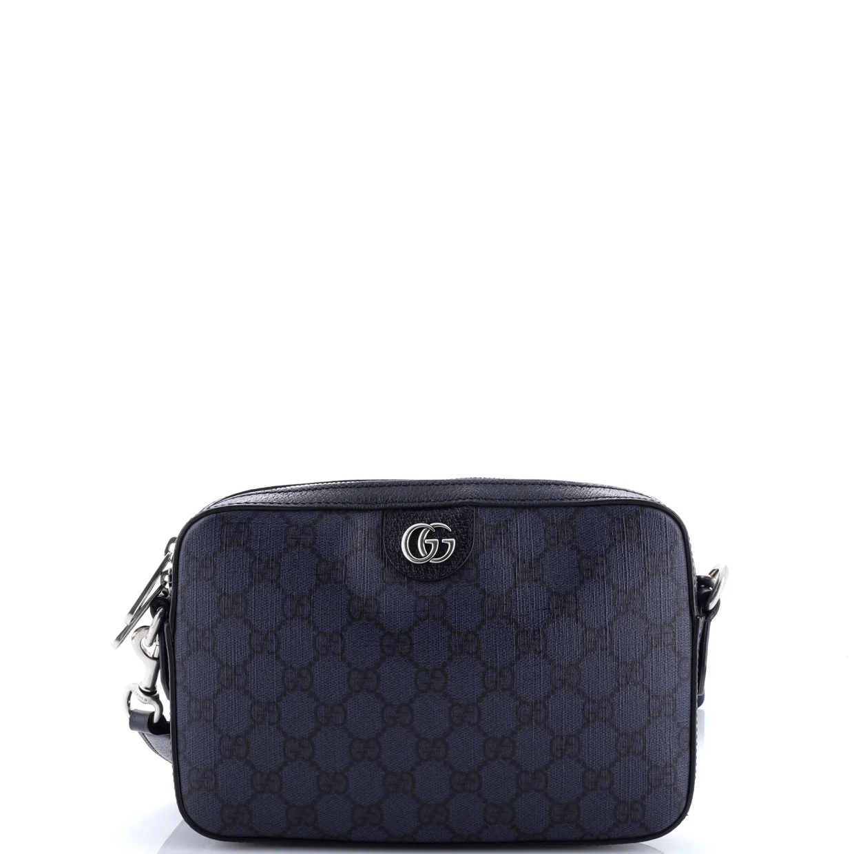 Ophidia Zip Wristlet Shoulder Bag GG Coated Canvas Small - Deep Luxury