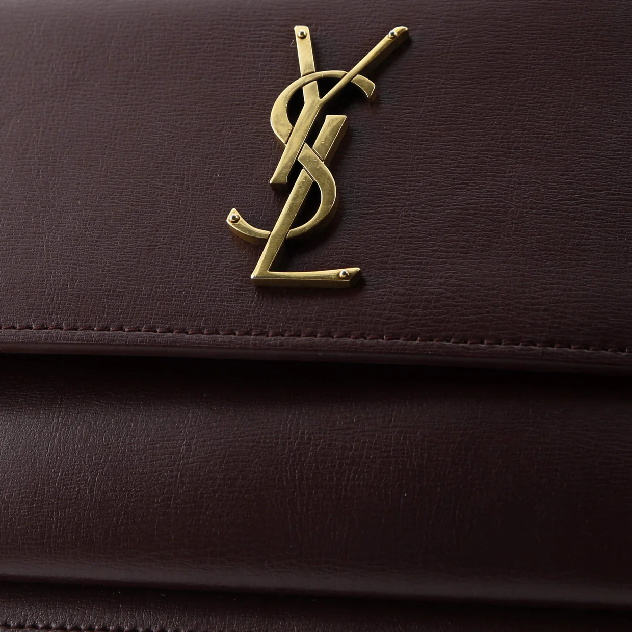 Sunset Crossbody Bag Leather Medium - Deep Luxury