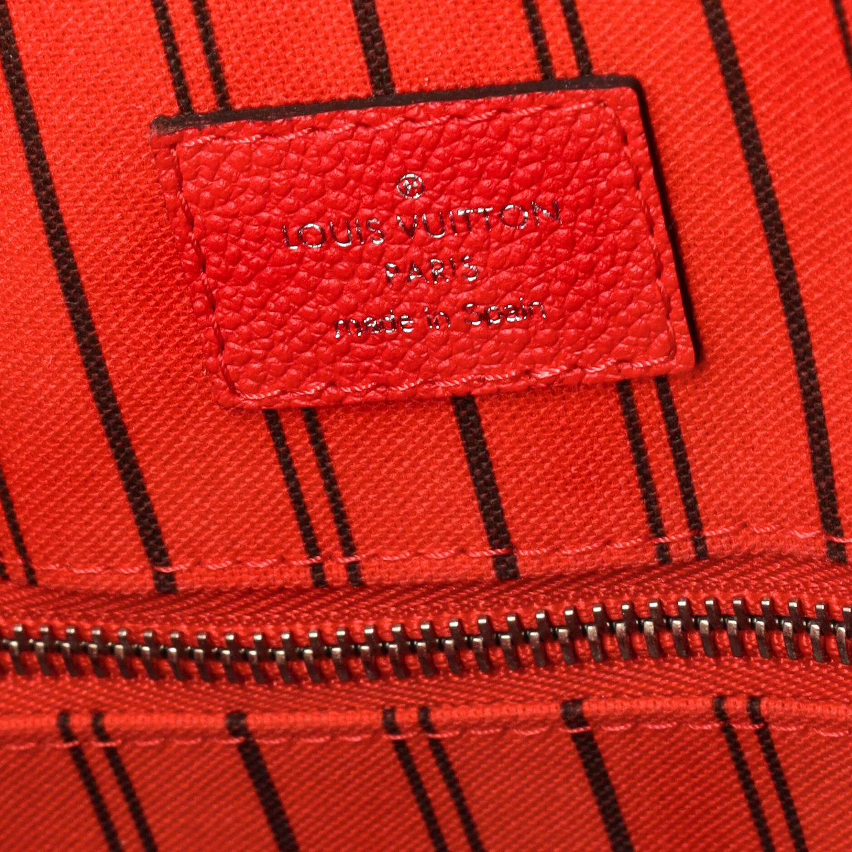 Pont Neuf Handbag Monogram Empreinte Leather MM - Deep Luxury