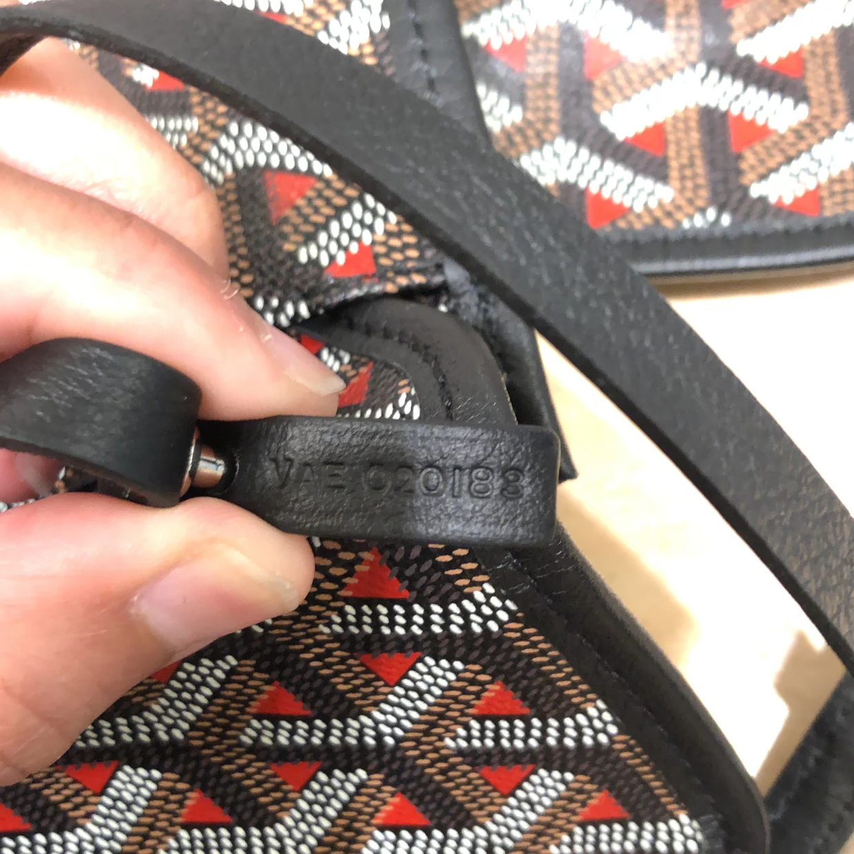 Saint Louis Tote Claire Voie Coated Canvas GM - Deep Luxury