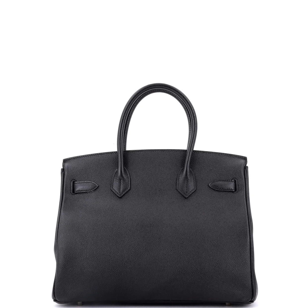 Birkin Handbag Noir Epsom with Gold Hardware 30 - Deep Luxury