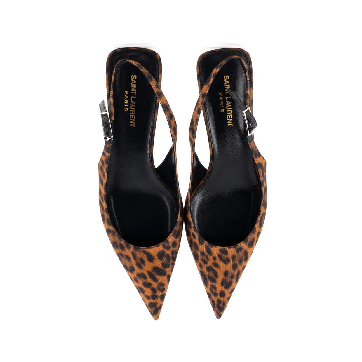 Women's Cherish Slingback Pumps Printed Silk - Deep Luxury