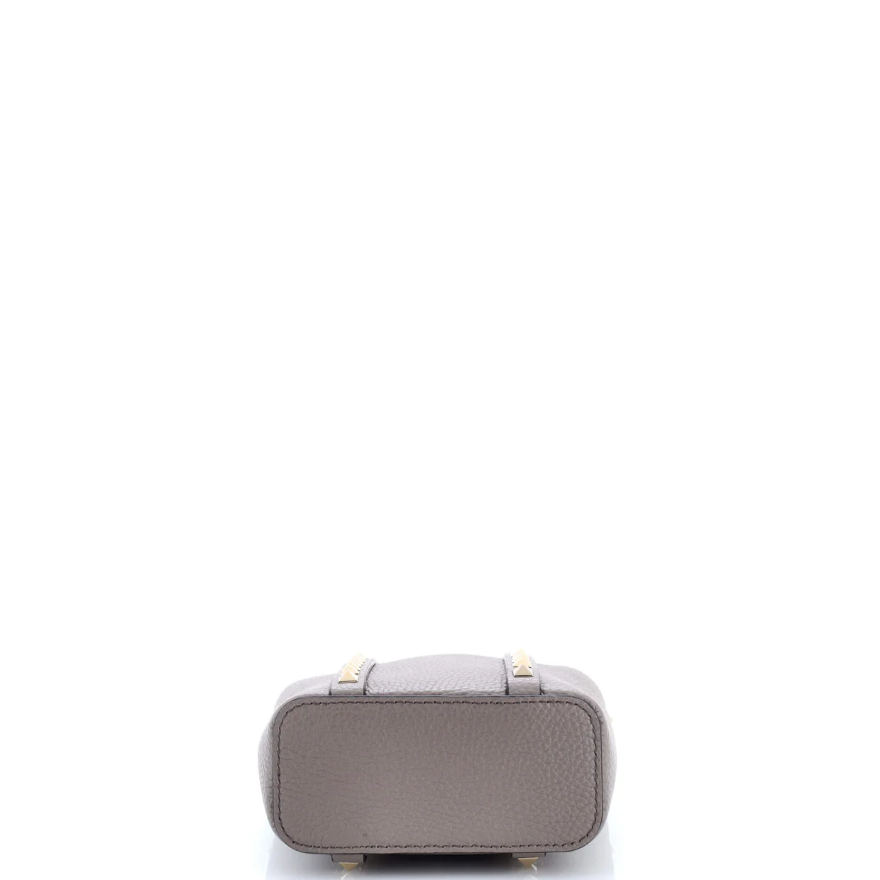 Rockstud Vertical Chain Tote Leather Mini - Deep Luxury