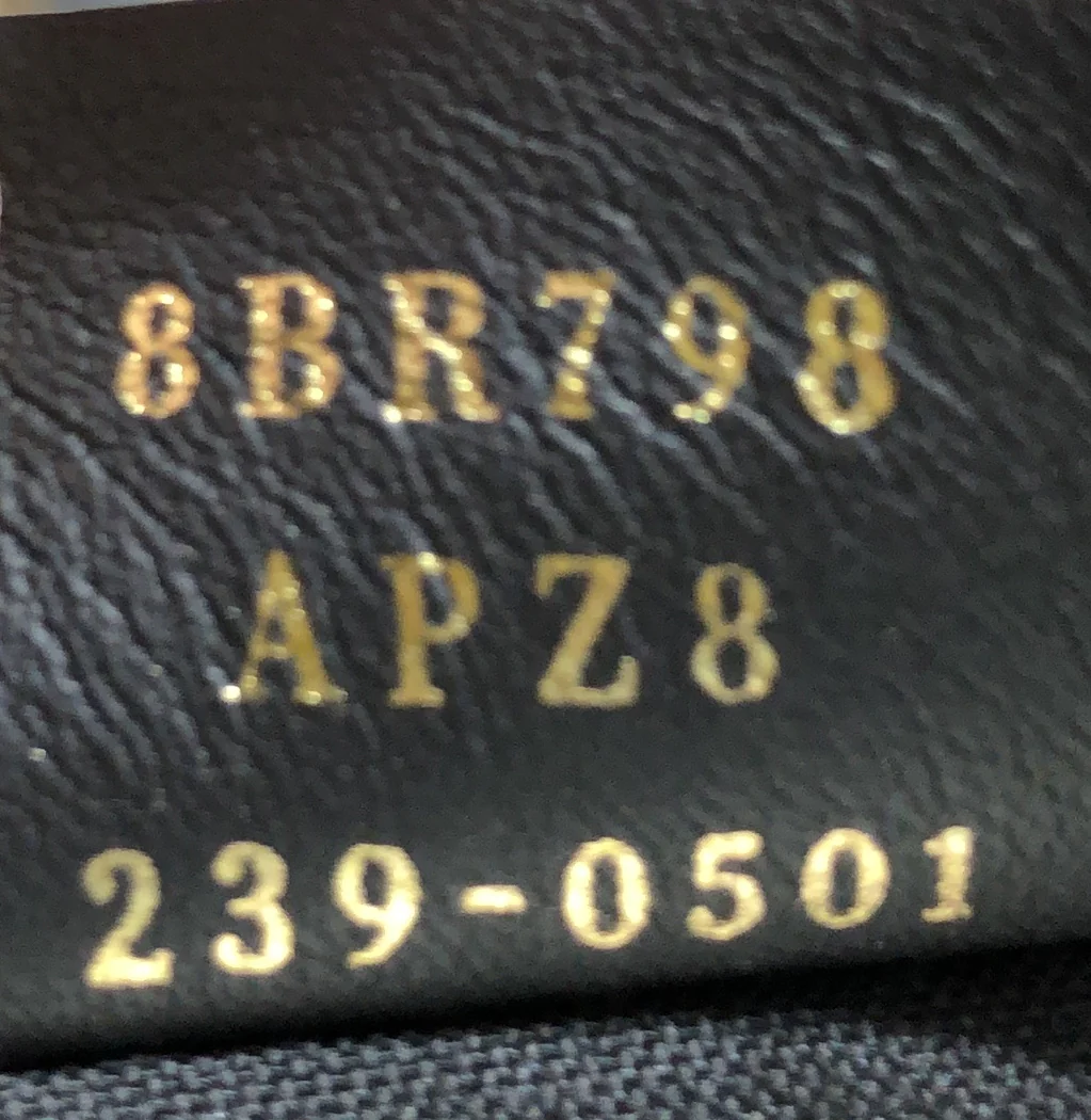 Fendigraphy Bag Whipstitch Leather Small - Deep Luxury