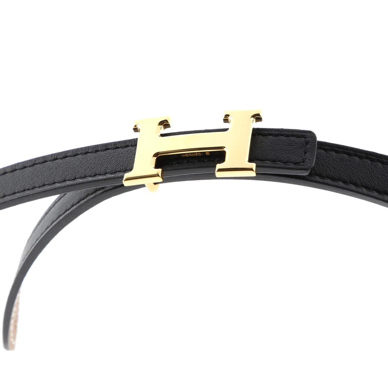 Constance Reversible Belt Leather Extra Thin - Deep Luxury